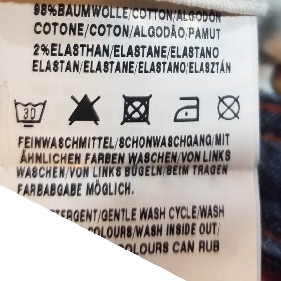 3/$25 Marc O'Polo Size M Denim Skirt Kim Fit - Picture 4 of 5